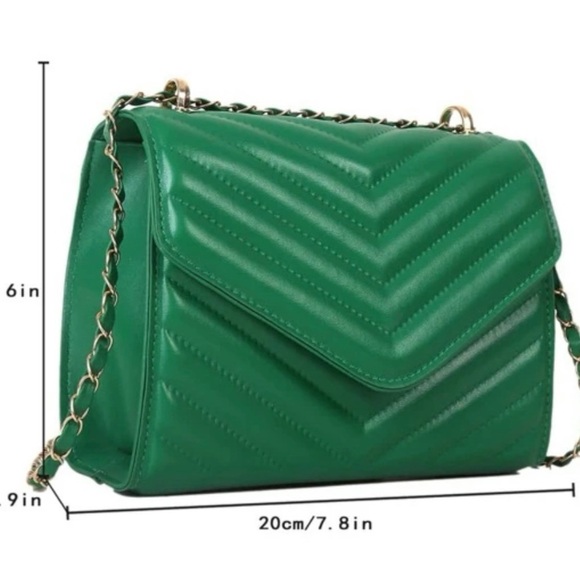 Mini chevron flap bag - Picture 6 of 10